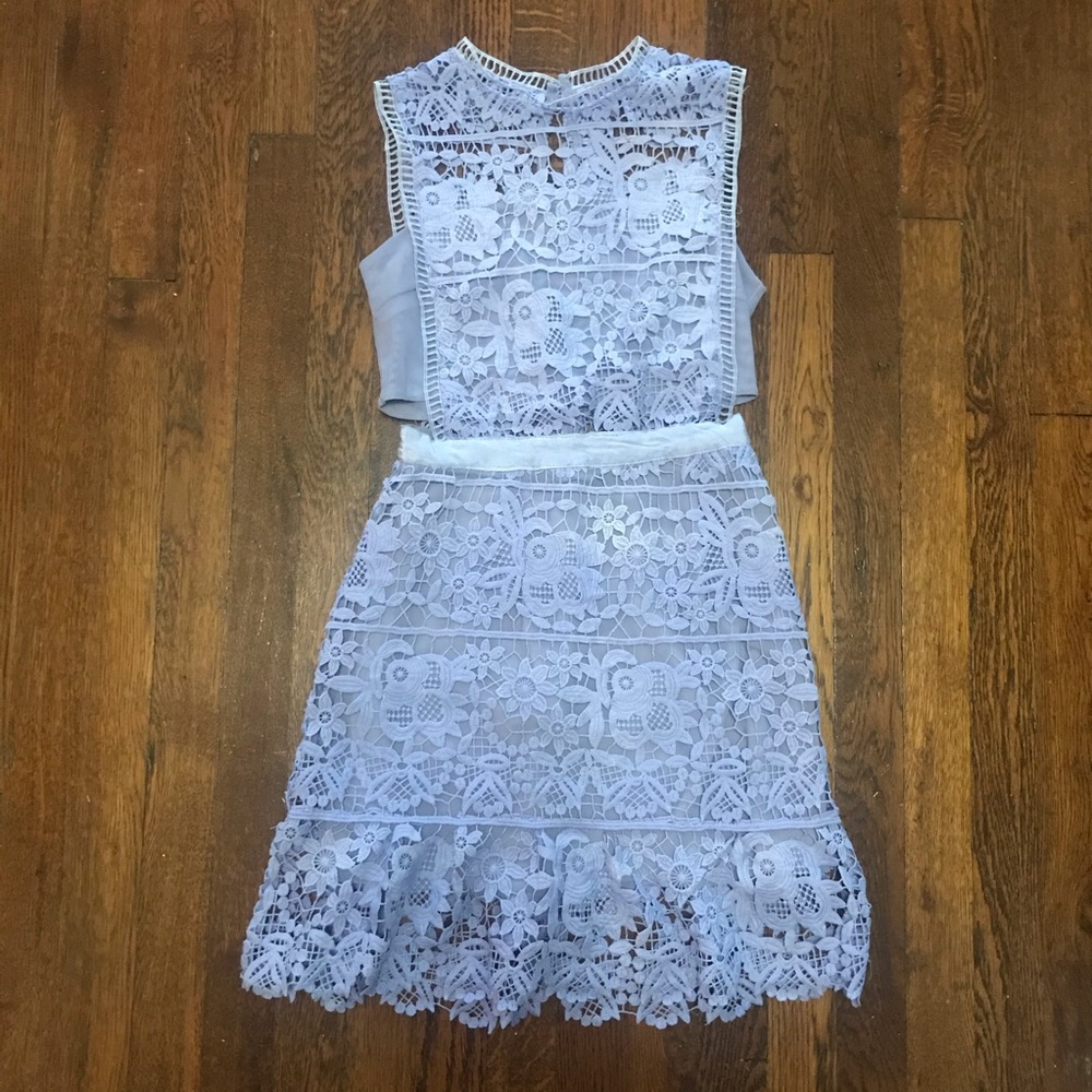 Crochet Cutout Dress